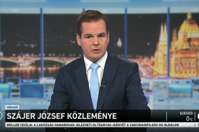 A kormánymédia nagyon szemérmesen számolt be Szájer partijáról