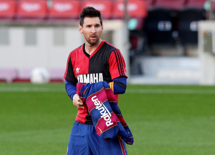 Lionel Messi 2020. november 29-én, Barcelonában – Fotó: Albert Gea/Reuters