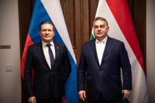 Orbán Viktor a Roszatom vezérigazgatójával tárgyalt a Karmelitában