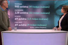 Nem nagyon tudja megmagyarázni a svéd helyzetet a svéd járványügyi hatóság