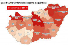 Kis időre eltűnt pár ezer fertőzött a koronavírusról tájékoztató kormányzati oldal térképéről