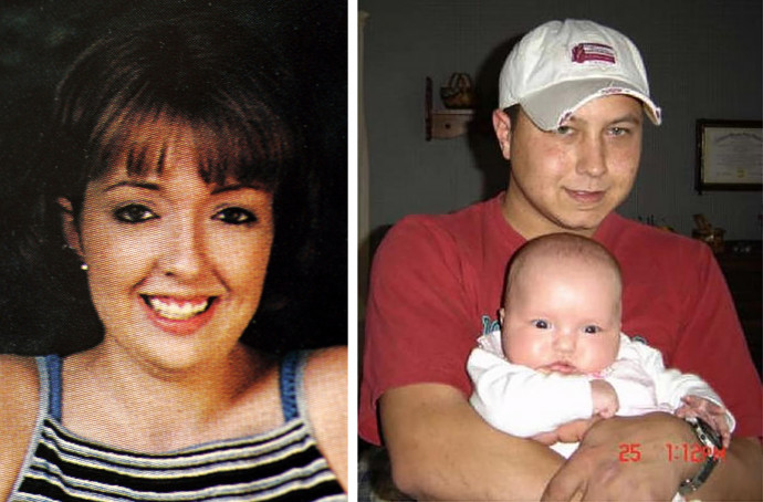Az áldozat Bobbie Joe Stinnet, és később a baba apjával, Zeb Stinnettel – Forrás: Getty Images – Murderpedia