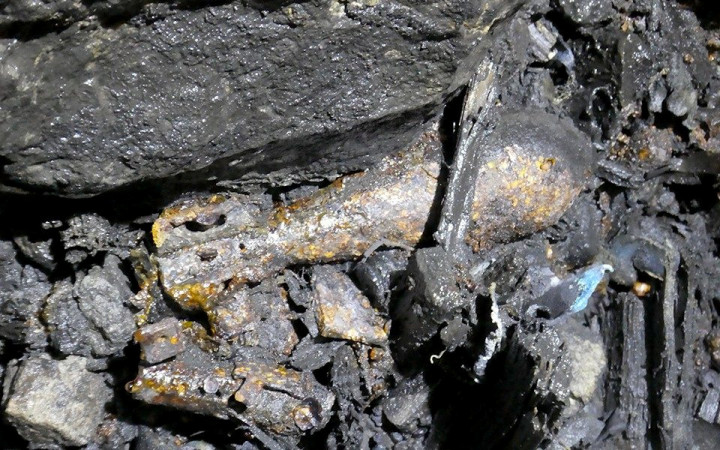 Második világháborús lőszer Mitholznál – Fotó: Reuters
