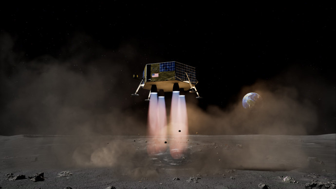 Koncepciórajz a Masten XL-1 holdraszálló egységéről – Forrás: Masten