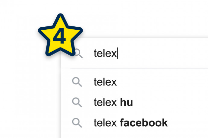 A Telex volt a negyedik legfelkapottabb keresőszó idén itthon