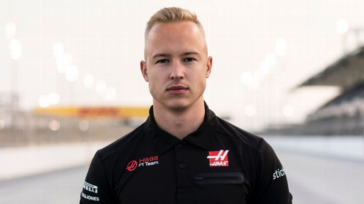 Nyikita Mazepin, a Haas egyik 2021-es pilótája – Fotó: Haas F1 Team