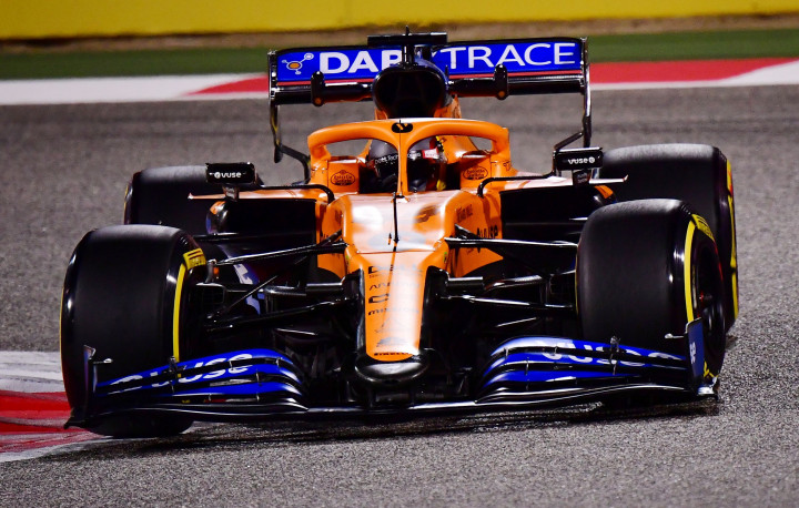 Carlos Sainz a 2020-as Abu-dzabi Nagydíjon – Fotó: Giuseppe Cacace / Reuters