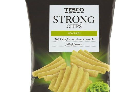 Wasabis csipszet hív vissza a Tesco