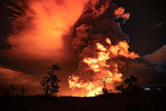 Két év után ismét kitört Hawaii legaktívabb vulkánja