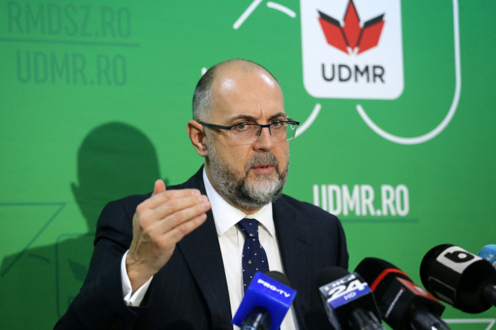 Kelemen Hunor, a Romániai Magyar Demokrata Szövetség (RMDSZ) elnöke – Fotó: Baranyi Ildikó / MTI