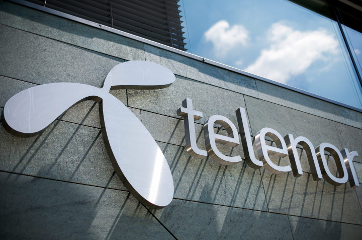 A Telenor logója a Telenor Magyarország Zrt. törökbálinti székházán – Fotó: Mohai Balázs / MTI