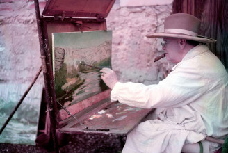 A Korona miatt durván megnőtt Churchill festményeinek értéke