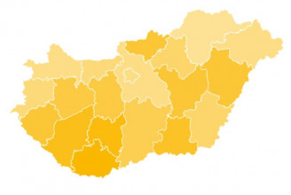 Lakosságarányosan most Baranyában van a legtöbb új fertőzött, Budapest az utolsó előtti a listán