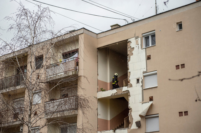 Három lakás vált lakhatatlanná a gyöngyösi gázrobbanás után