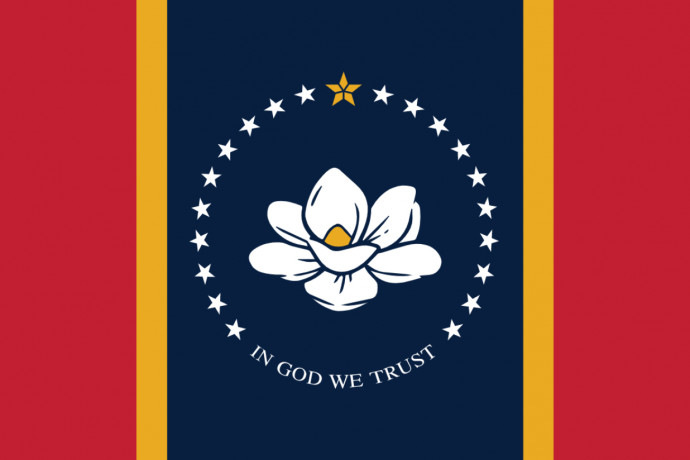 Mississippinek hivatalosan is új zászlaja van