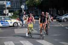 15 százalékkal nőtt a budapesti kerékpárforgalom tavaly