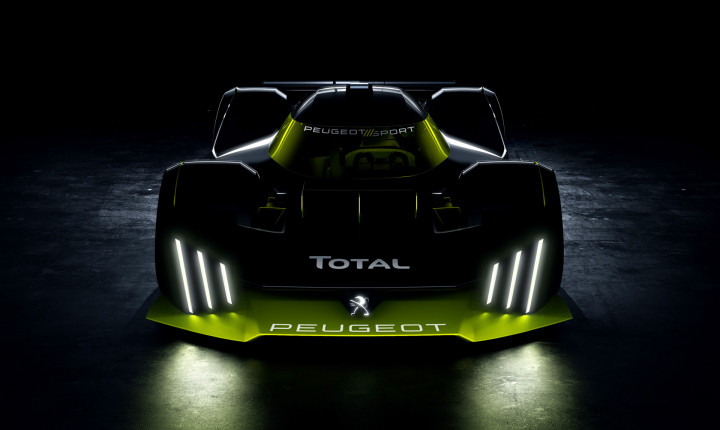 A Peaugeot Le Mans-i autójának terve – Fotó: Peugeot