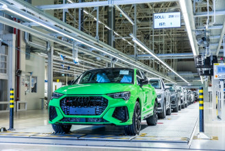 Tízéves mélyponton a motorgyártás a győri Audiban