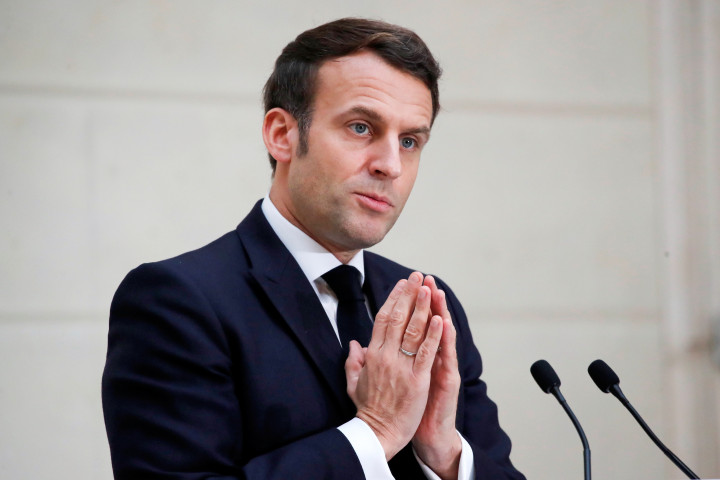 Emmanuel Macron francia elnök. Fotó: Reuters