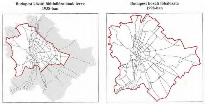 Forrás: Budapest Közlekedési Rendszerfejlesztési Terv