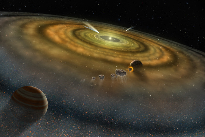 Két hullámban alakulhattak ki a Naprendszer bolygói
