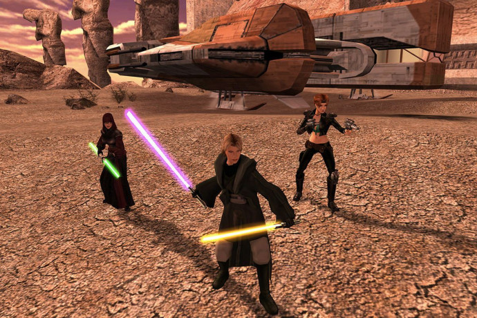 Képernyőkép a Knights of the Old Republic II-ből – Forrás: LucasArts