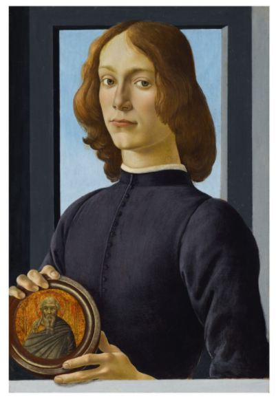 A Fiatal férfi arcképe medalionnal – Fotó: Sotheby