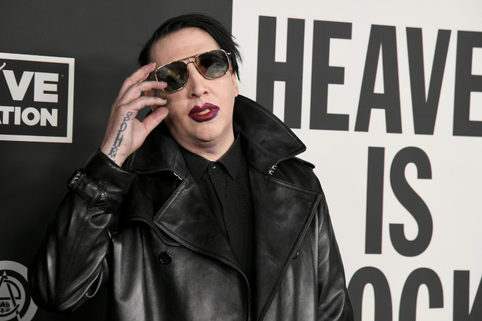 Marilyn Manson egy 2020. januári gálán – Fotó: Kevin Winter / Getty Images / AFP