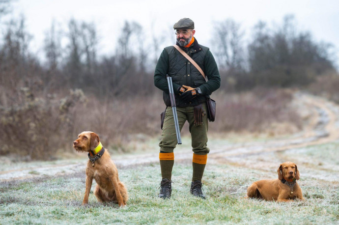 Az államtitkárnak kutyája és vadászszenvedélye viszont van. Fotó: Kovács Zoltán Facebook-oldala