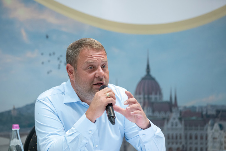 Guller Zoltán, az MTÜ vezérigazgatója 2020. július 16-án, Budapesten – Fotó: Mohai Balázs / MTI