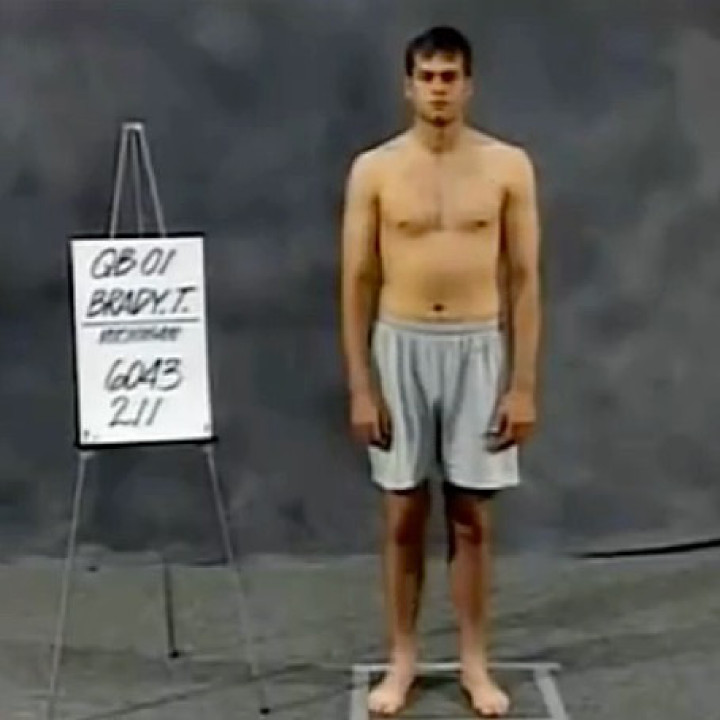 Tom Brady 2000 tavaszán, az NFL játékosválogatója (draft) előtt – Fotó: Tom Brady / Instagram