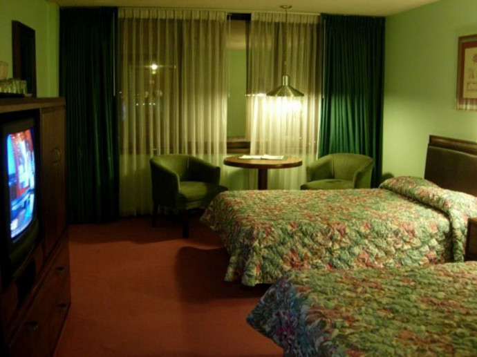 A motelszoba, ahol Nagy Tímea élt – Forrás: Nagy Tímea