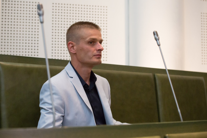 Tomasz Komenda a bíróságon 2018-ban – Fotó: Mateusz Wlodarczyk / NurPhoto / NurPhoto via AFP