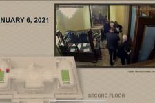 Bemutatták a felvételt, amin látszik, hogyan menekítették ki Mike Pence volt alelnököt a Capitolium ostroma közben