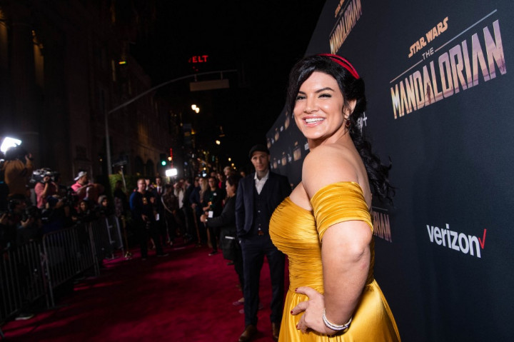 Gina Carano a Mandalorian premierjén az El Capitan Színházban, Los Angelesben 2019. november 13-án – Fotó: Emma McIntyre / Getty Images / AFP