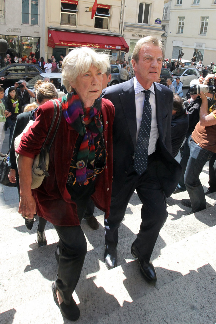 Bernard Kouchner és Evelyne Pisier 2011-ben – Fotó: Pierre Verdy / AFP