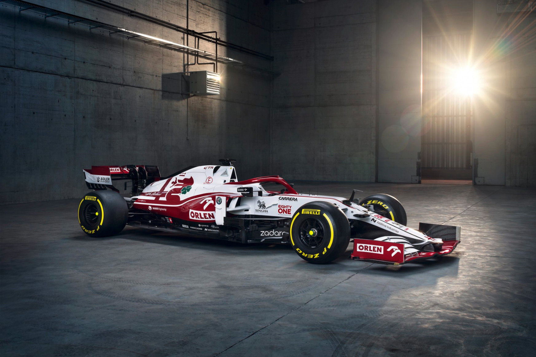 Orrplasztikával jön a 2021-es Alfa Romeo az F1-be