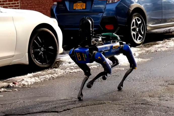 Robotkutyával kísérletezik a New York-i rendőrség