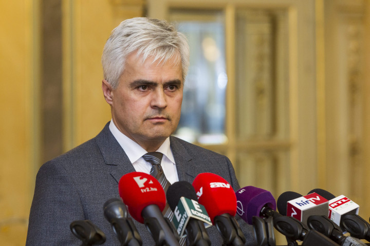 Jenei Zoltán országos kórházi főigazgató még a Pécsi Tudományegyetem kancellárjaként 2016. február 26-án – Fotó: Szigetváry Zsolt/MTI