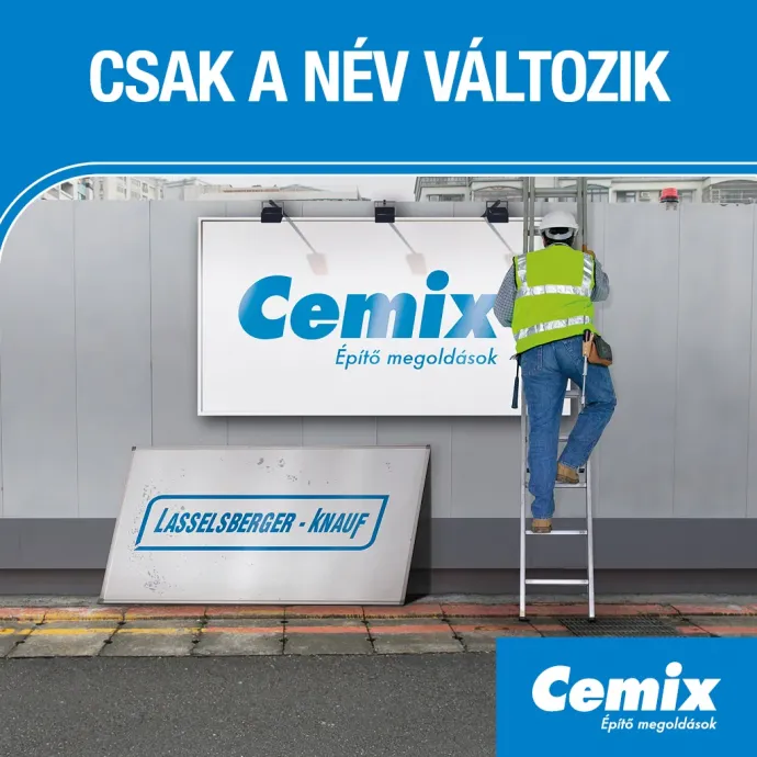 Cemix néven folytatja a Lasselsberger-Knauf