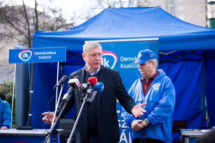 Ferenc Gyurcsány on a campaign event in 2018 – Photo: Ferenc Gyurcsány / Facebook