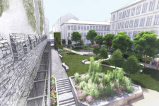 Bruttó 3,1 milliárd forintos támogatásból készítenek elő és építenek egy parkot az V. kerületben