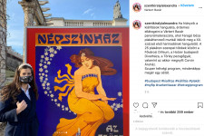 Miután a főváros lefújta a programjait, Szentkirályi Alexandra a Várkert Bazárba hívta Instagram-követőit