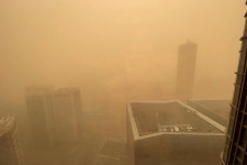 Az utóbbi tíz év legsúlyosabb homokvihara van Pekingben