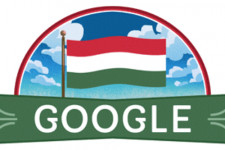 Magyar zászló lobog a Google oldalán