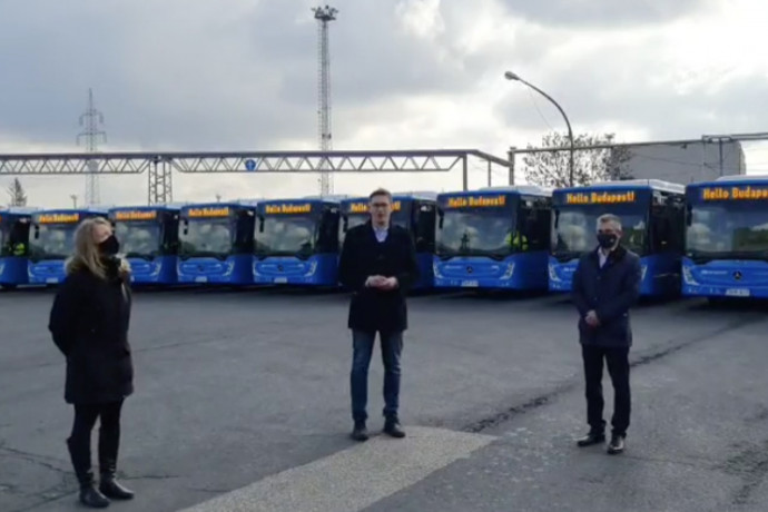 Vírusszűrő légkondis buszok állnak forgalomba Budapesten