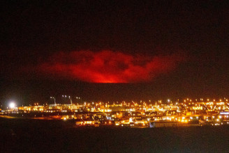 Kitört egy vulkán Reykjavík közelében