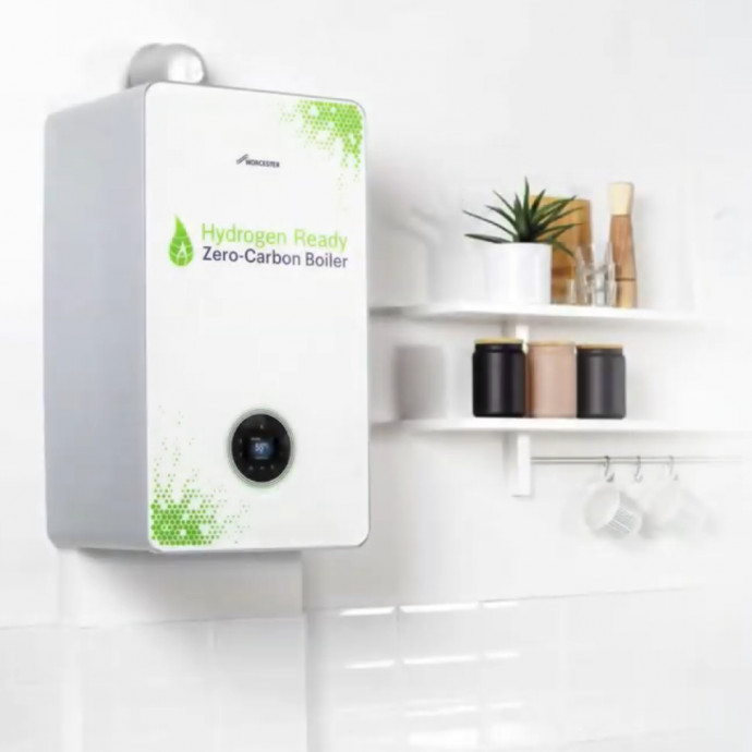 A Bosch a hőszivattyúkkal egyenlő esélyt ad a hidrogénkazánoknak