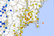 7-es magnitúdójú földrengés volt Japán északkeleti partjainál