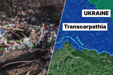 The trail of litter along the Tisza: from Ukraine to Hungary
